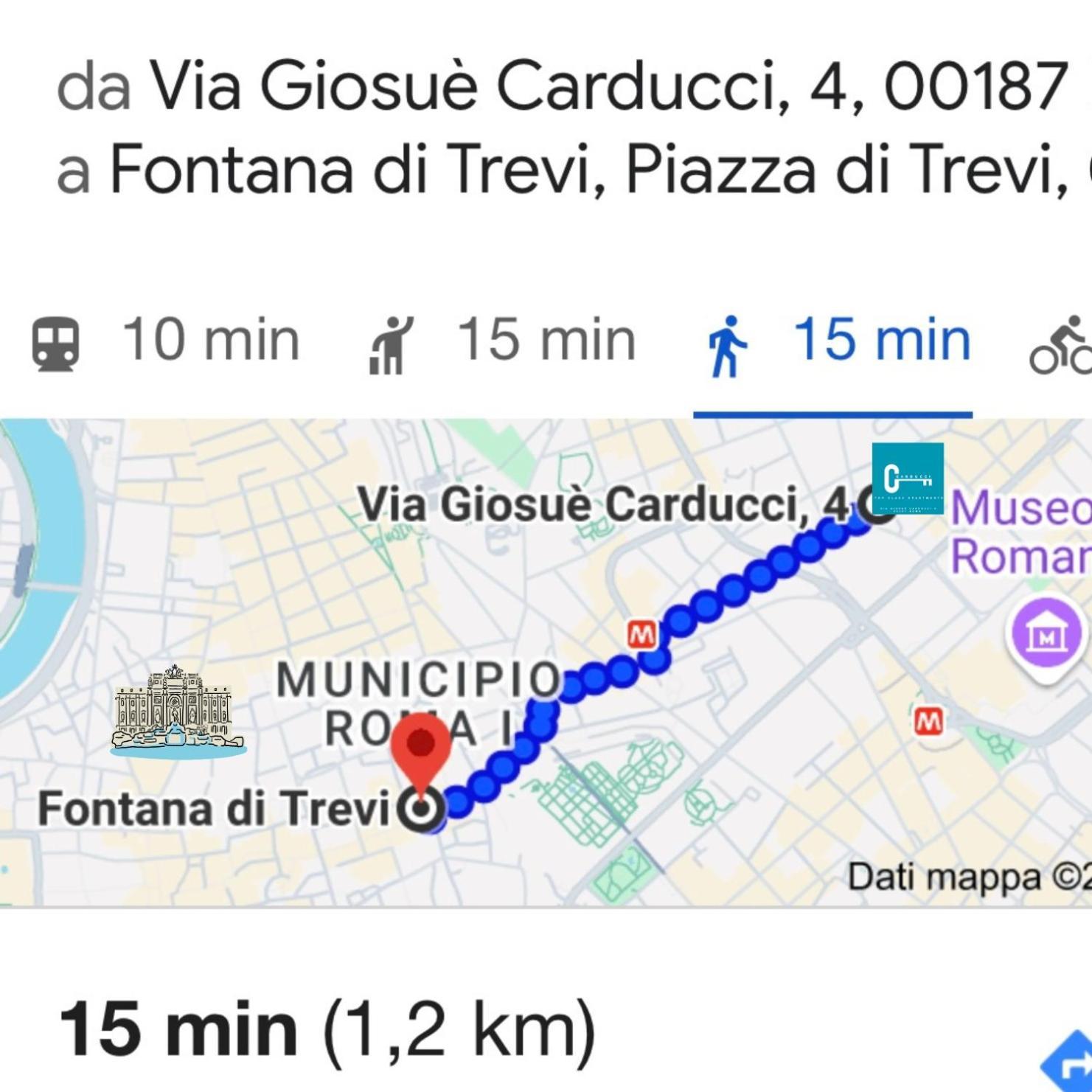 C3 Top Class Apartment, 2 Camere Da Letto, 2 Bagni, Giardino Distante 15 Minuti A Piedi Da Fontana Di Trevi Róma Kültér fotó